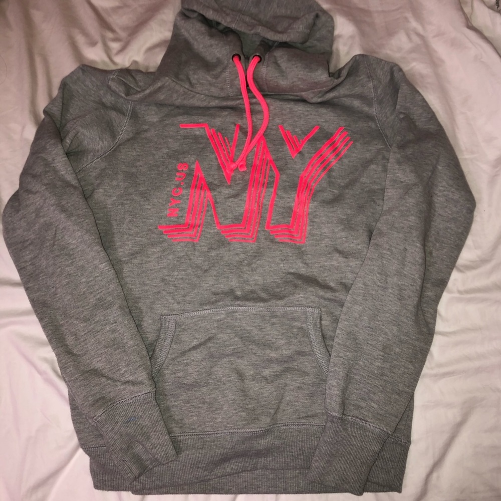 Gray hoodie